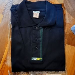 NEW Female Subway polo sz XL